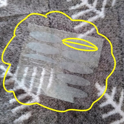 理想のふたえ ぱっちり幅広 ヌーディーワイド/セリア/二重まぶた用アイテムを使ったクチコミ(6枚目)