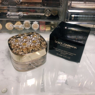 グロリアスキン パーフェクトルミナス クリーミーファンデーション/DOLCE&GABBANA BEAUTY/クリーム・エマルジョンファンデーションを使ったクチコミ（2枚目）