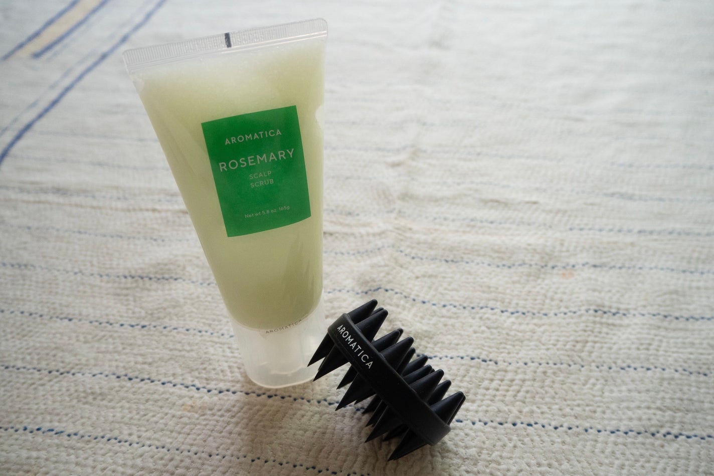 ローズマリー スカルプ スクラブ/AROMATICA/ヘッドスクラブを使ったクチコミ(1枚目)