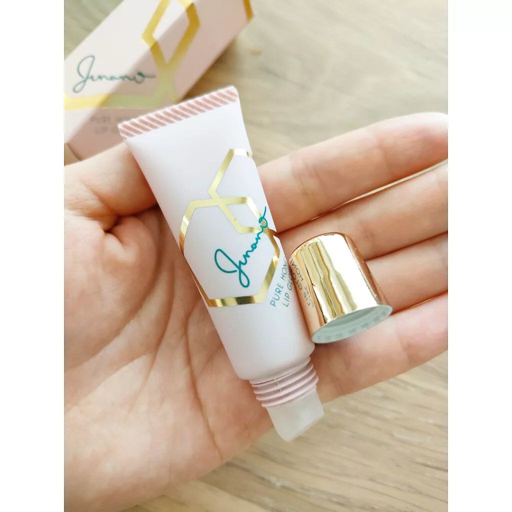 ピュアハニーリップグロス/Junano/リップ美容液を使ったクチコミ（2枚目）