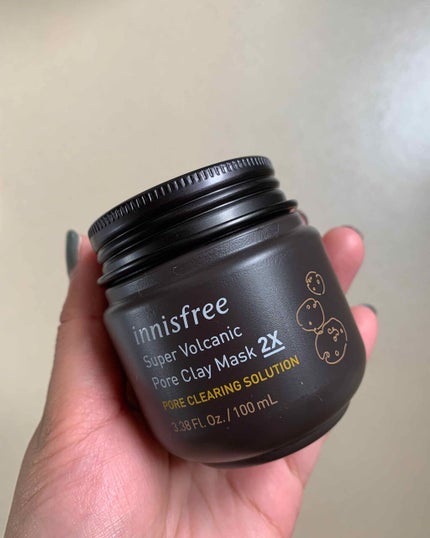 スーパーヴォルカニック ポア クレイマスク/innisfree/洗い流すパック・マスクを使ったクチコミ(1枚目)