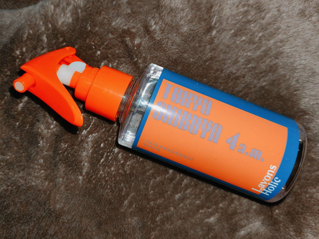 ヘアフレグランスミスト トーキョーシブヤ 4AM/ラボンホリック/ヘアミストを使ったクチコミ（3枚目）