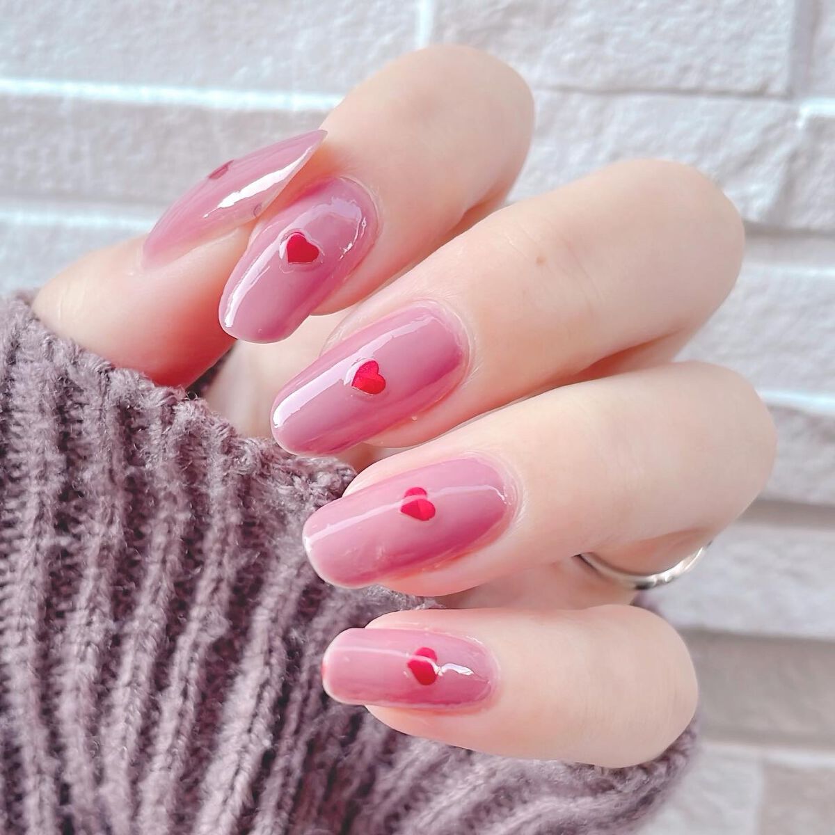 グロッシーコート/スキューズミー/オールインワンネイルを使ったクチコミ（1枚目）