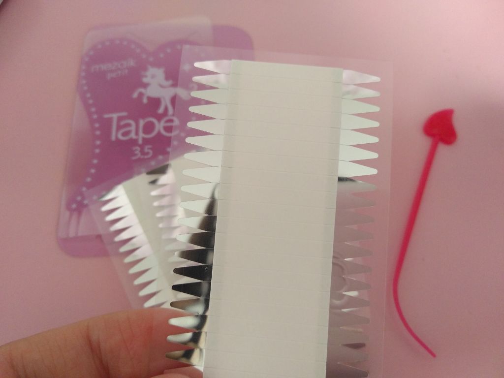 petitテープ3.5/メザイク/二重まぶた用アイテムを使ったクチコミ（2枚目）