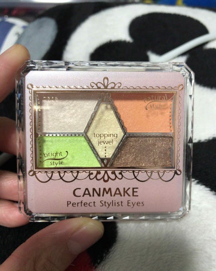 【旧品】パーフェクトスタイリストアイズ/キャンメイク/アイシャドウパレットを使ったクチコミ(1枚目)