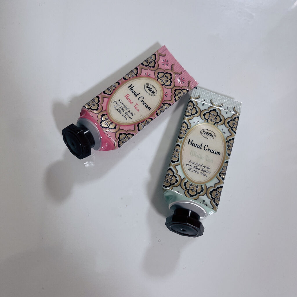 ハンドクリーム ローズティー 30ml/SABON/ハンドクリームを使ったクチコミ（1枚目）