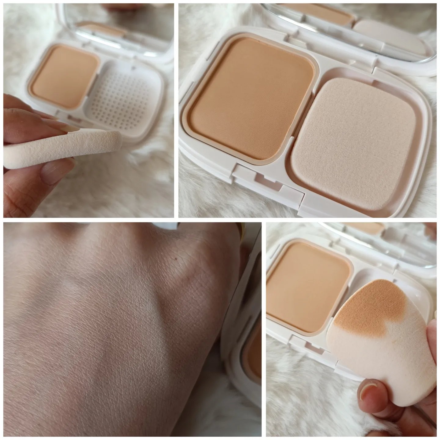 パウダーファンデーション/media luxe/パウダーファンデーションを使ったクチコミ（3枚目）