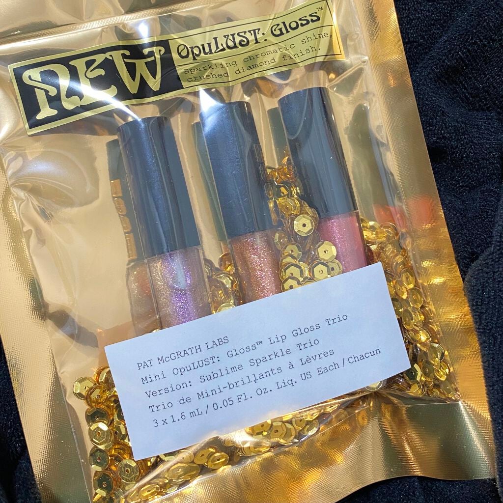 Mini OpuLUST:Gloss Lip Gloss Trio/PAT McGRATH LABS/リップグロスを使ったクチコミ(5枚目)