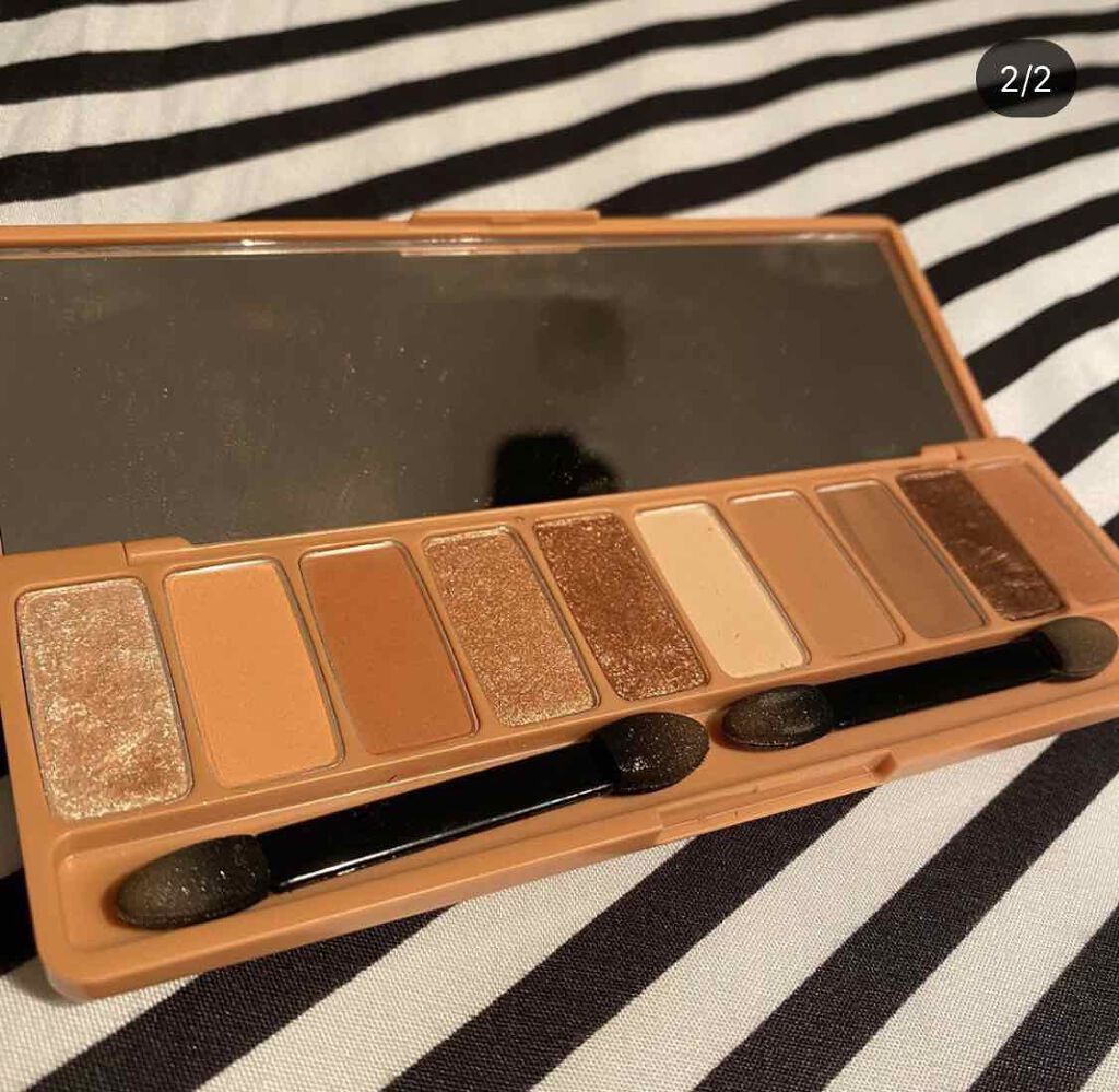 プレイカラー アイシャドウ/ETUDE/アイシャドウパレットを使ったクチコミ（2枚目）