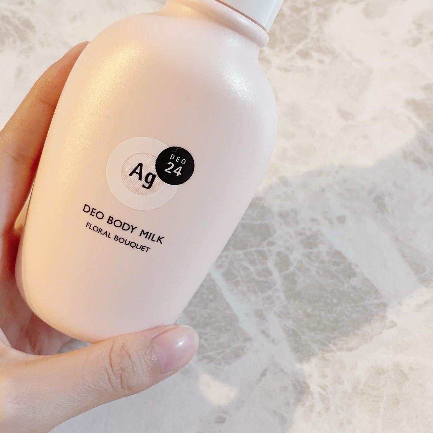 デオドラントボディミルク フローラルブーケ/エージーデオ24/ボディミルクを使ったクチコミ(8枚目)