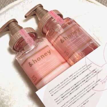 &honey Melty モイストリペア シャンプー1.0／モイストリペア ヘアトリートメント2.0/&honey/シャンプー・コンディショナーを使ったクチコミ（1枚目）