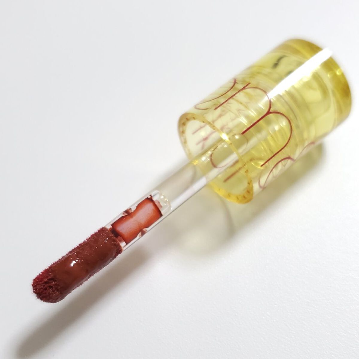 ジューシーラスティング ティント ミニ/rom&nd/リップティントを使ったクチコミ（2枚目）