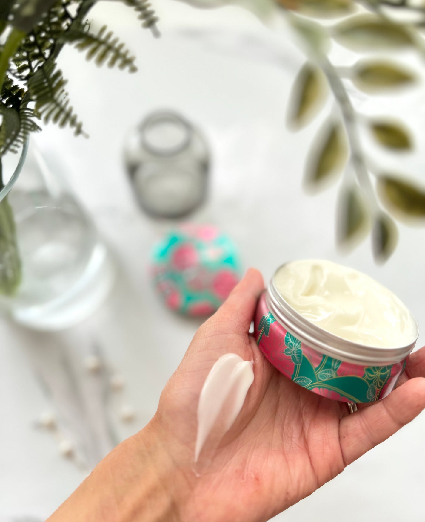 スチームクリーム ハッカ&アロエ ピンクグレープフルーツ/STEAMCREAM/フェイスクリームを使ったクチコミ(2枚目)