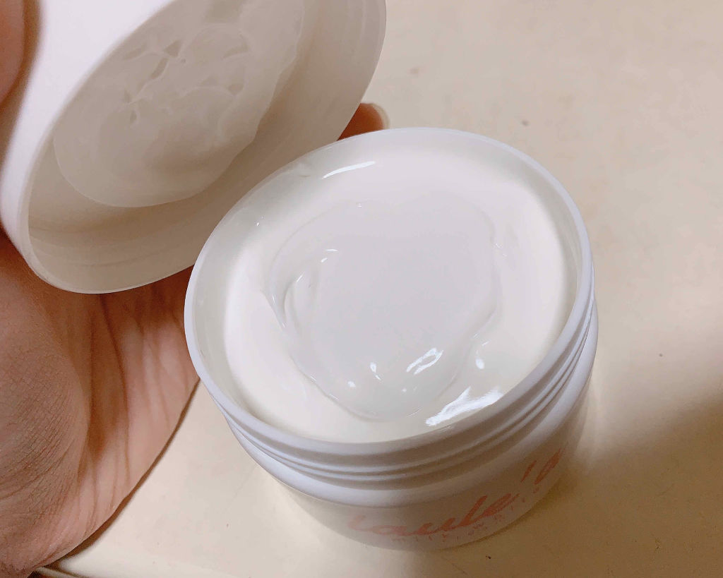 ミルクホワイトクリーム/Laule'a/フェイスクリームを使ったクチコミ（2枚目）