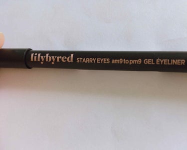 lilybyred スターリーアイズ　ＡＰジェルアイライナーのクチコミ「lilybyred スターリーアイズ ジェルアイライナー
09 rose velvet

最近.....」（1枚目）