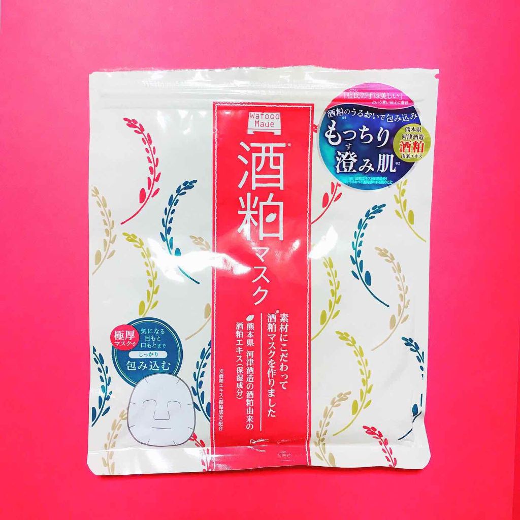 ワフードメイド 酒粕マスク/pdc/シートマスク・パックを使ったクチコミ（1枚目）