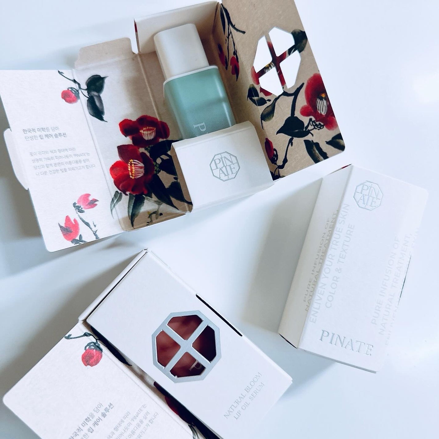 ナチュラルブルームリップオイルセラム 3色セット/PINATE/リップグロスを使ったクチコミ(9枚目)