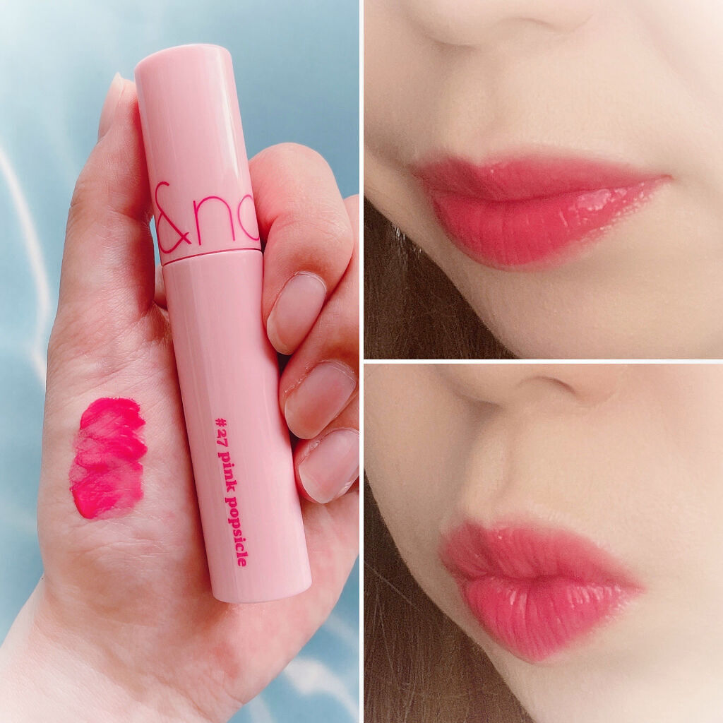 ジューシーラスティングティント/rom&nd/リップティントを使ったクチコミ（1枚目）