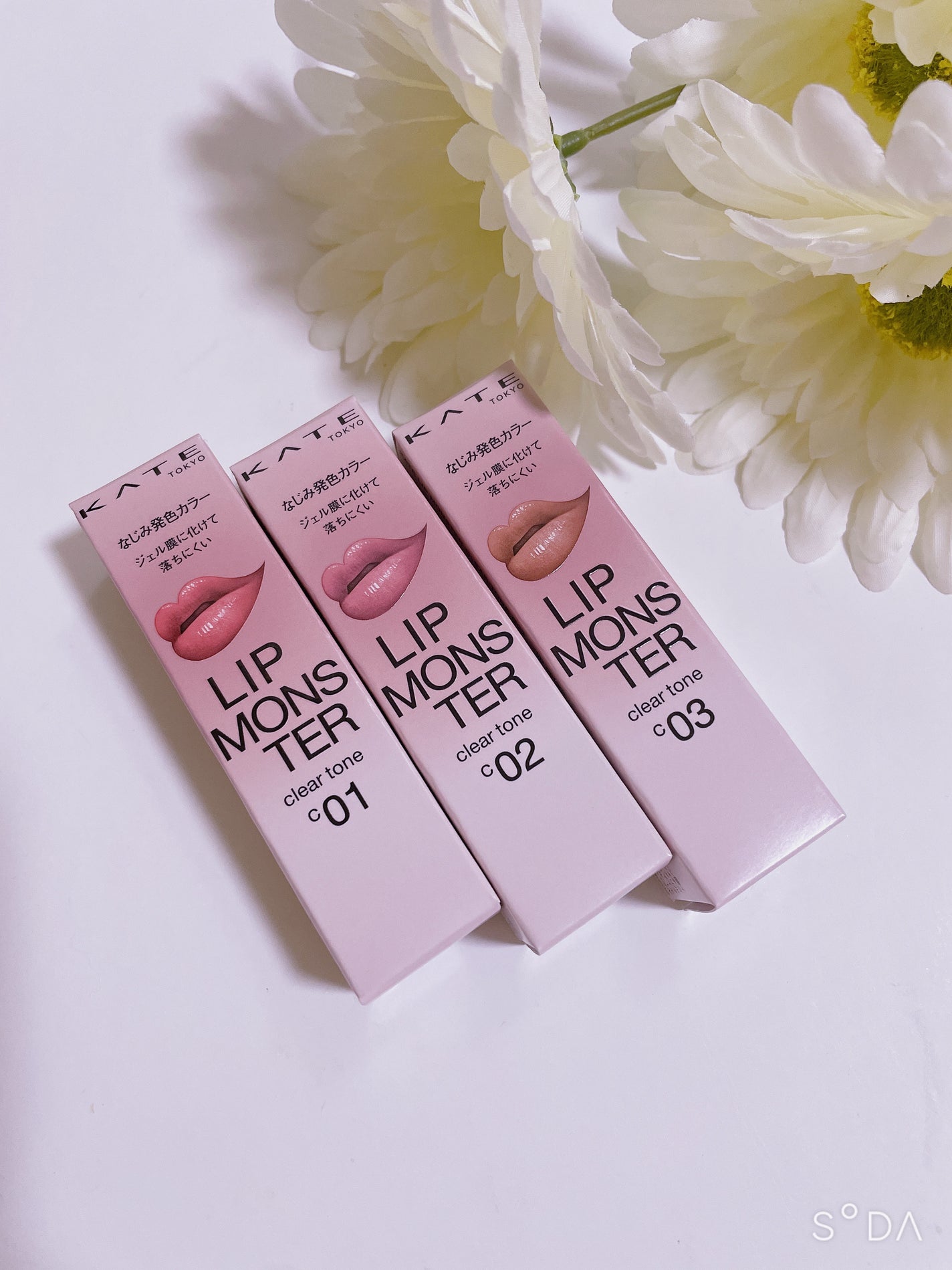 リップモンスター クリアトーン/KATE/口紅を使ったクチコミ(1枚目)