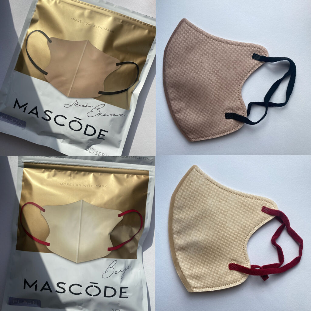 3D不織布マスク/MASCODE/マスクを使ったクチコミ（2枚目）