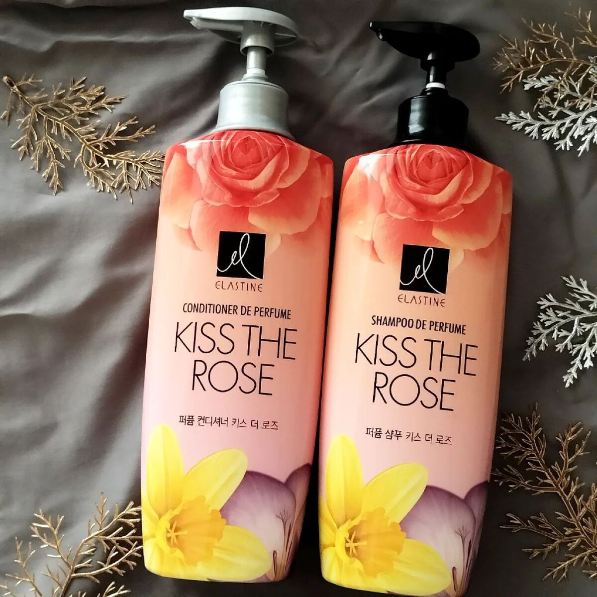 パフュームシャンプー＆コンディショナー/エラスチン/シャンプー・コンディショナーを使ったクチコミ（1枚目）