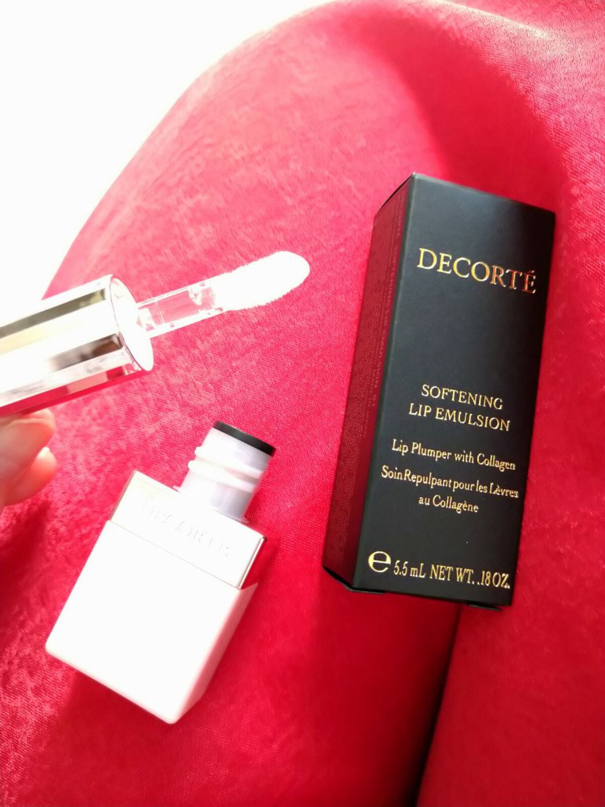 ソフニング リップエマルジョン/DECORTÉ/リップ美容液を使ったクチコミ(1枚目)