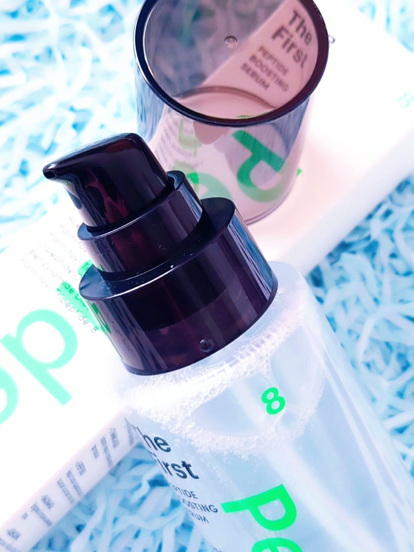 ザファーストペプチドブースティングセラム/ネイチャーリパブリック/ブースター・導入液を使ったクチコミ（3枚目）