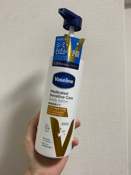 メディケイティッド センシティブケア ボディローション 美肌ケア【医薬部外品】/ヴァセリン/ボディローションを使ったクチコミ(1枚目)
