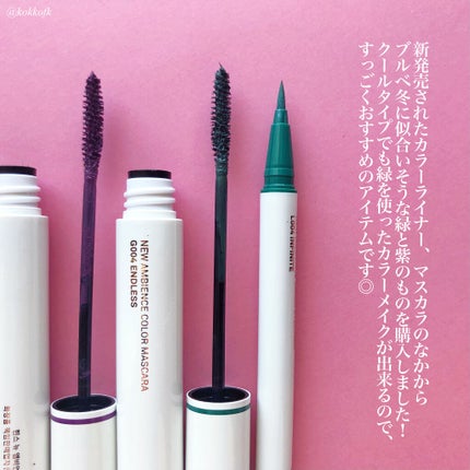 ニューアンビエンスカラーアイライナー インフィニット/hince/リキッドアイライナーを使ったクチコミ(2枚目)