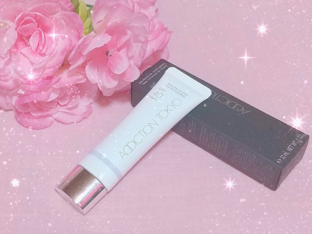 アディクション スキンプロテクター カラーコントロール SPF 40 PA+++/ADDICTION/化粧下地を使ったクチコミ(1枚目)