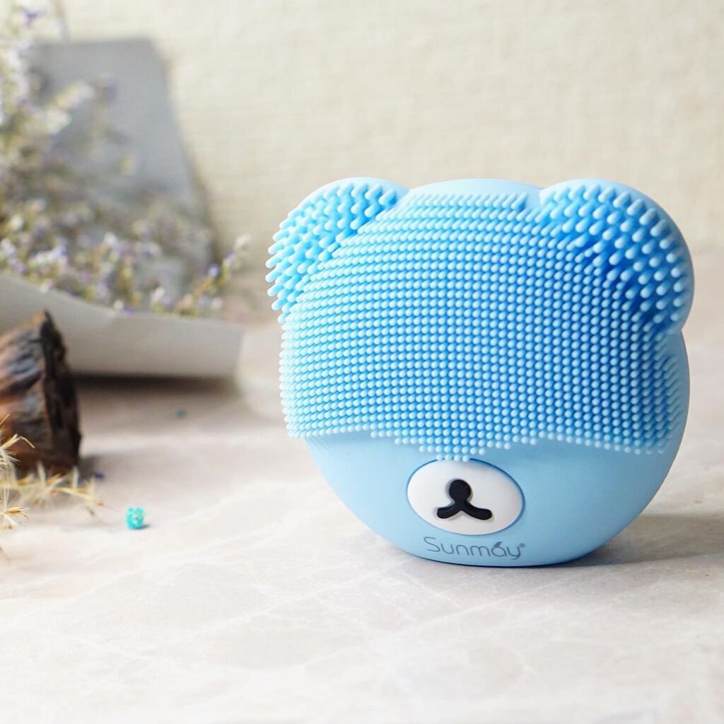 萌えクマ洗顔ブラシ/Sunmay/美顔器・マッサージを使ったクチコミ(5枚目)