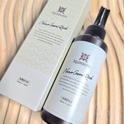 ナノグロウリッチ/iqumore/頭皮ローションを使ったクチコミ(1枚目)