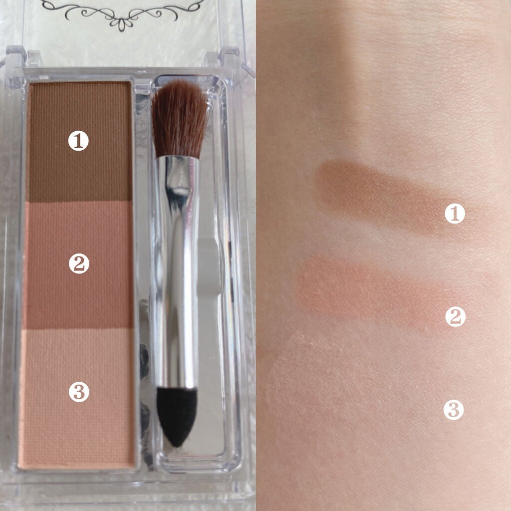 ミックスアイブロウ/キャンメイク/パウダーアイブロウを使ったクチコミ(2枚目)