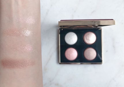 ピンク グロウ リュクス アイシャドウ パレット/BOBBI BROWN/アイシャドウパレットを使ったクチコミ(3枚目)