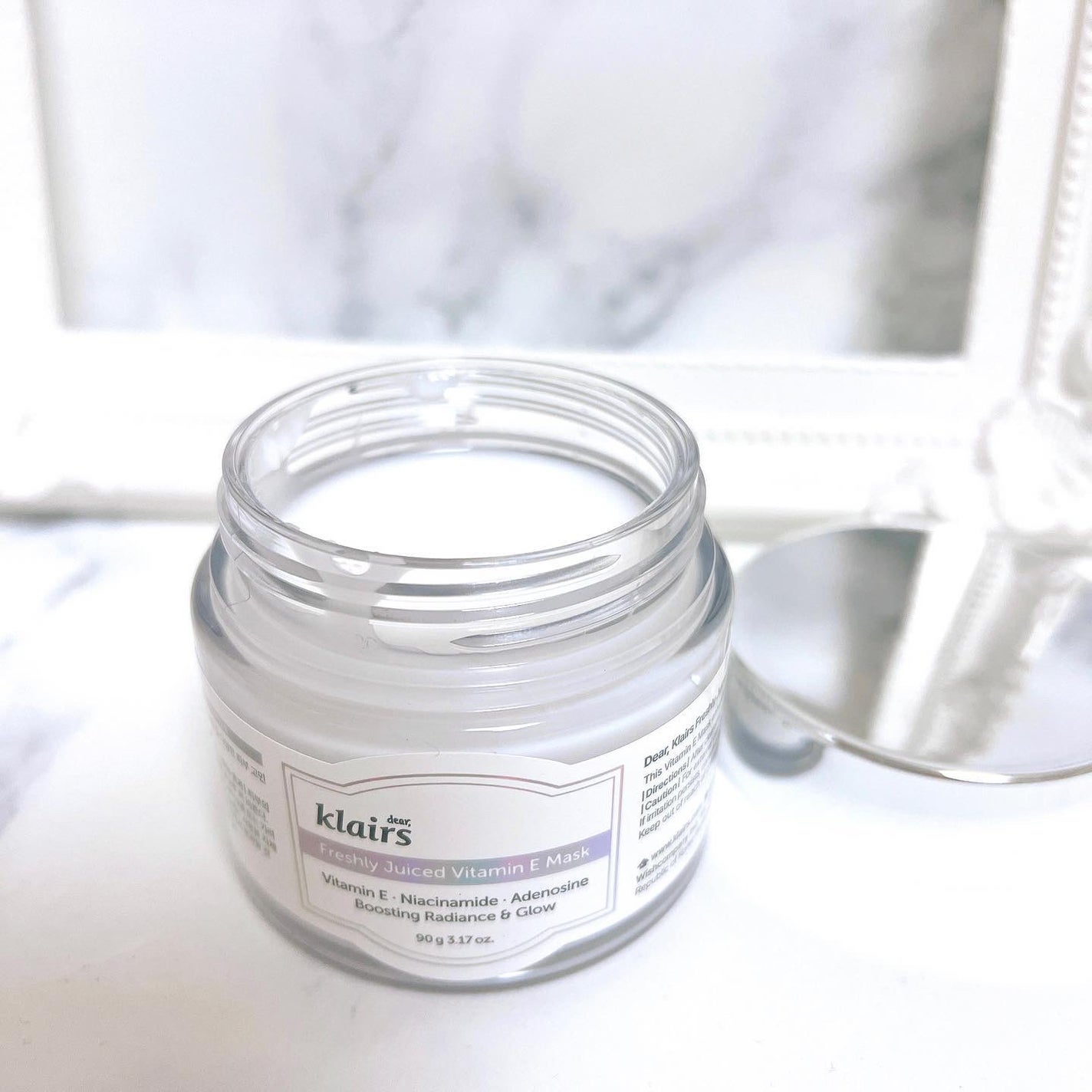 フレッシュリージュースドビタミンEマスク(90g)/Klairs/フェイスクリームを使ったクチコミ(2枚目)