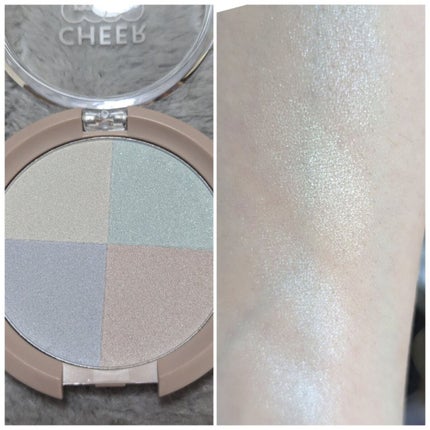 CHEER me COLOR ハイライトパウダー/セリア/パウダーハイライトを使ったクチコミ(2枚目)