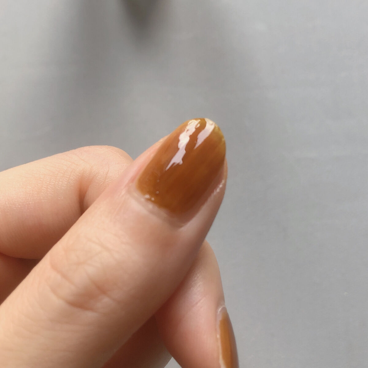 カラフルネイルズ N74 クレームブリュレ/キャンメイク/マニキュアを使ったクチコミ（3枚目）