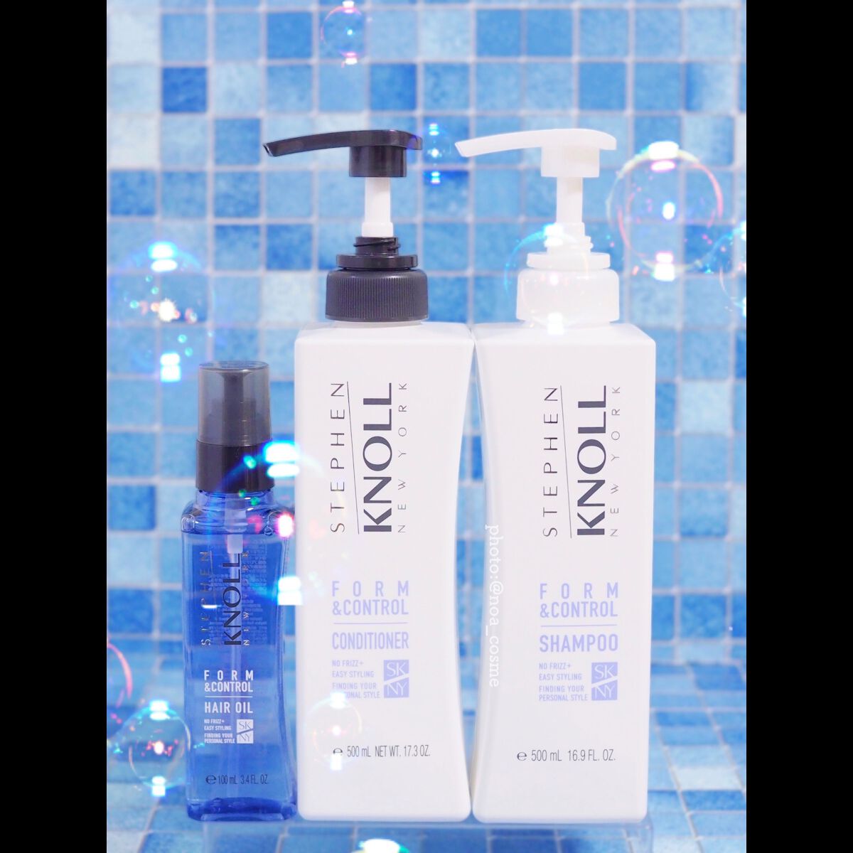 フォルムコントロール シャンプー Ｗ/コンディショナー Ｗ/スティーブンノル ニューヨーク/市販シャンプーを使ったクチコミ（1枚目）