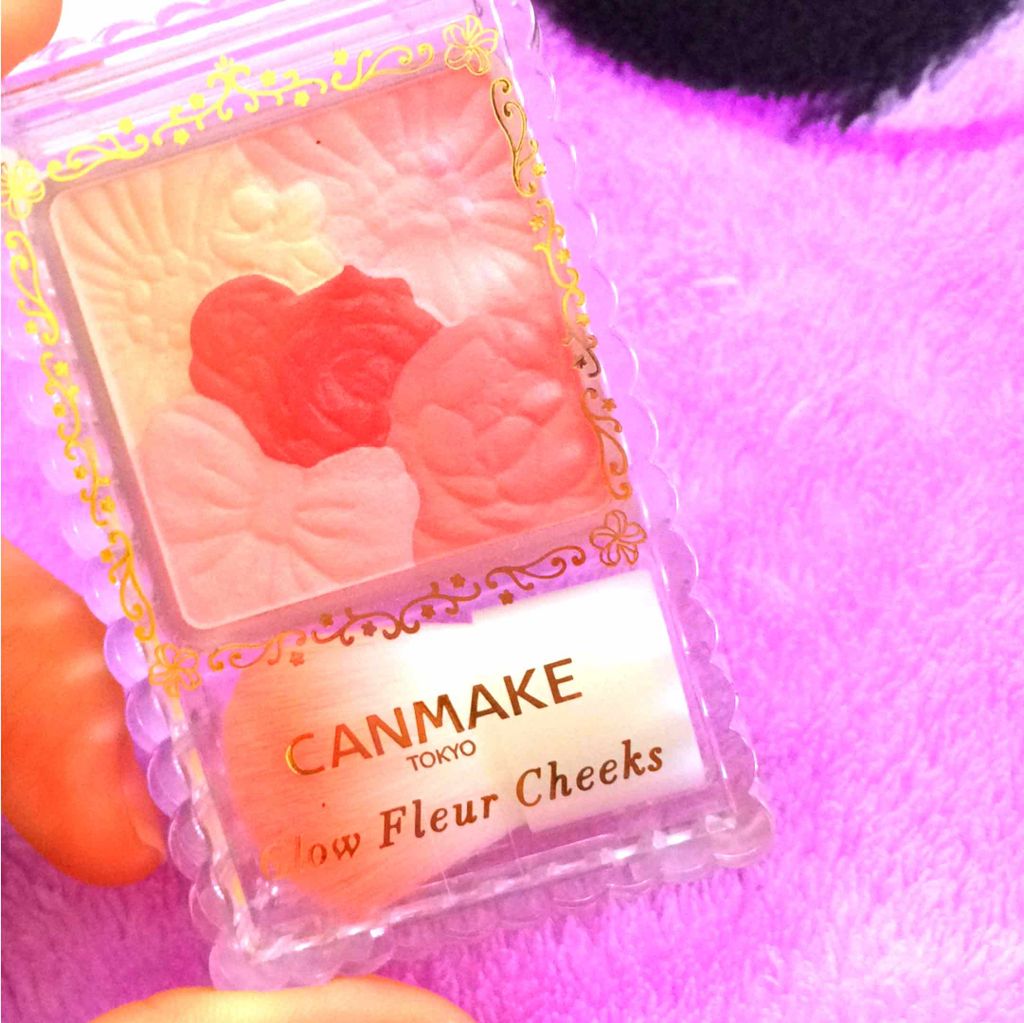 グロウフルールチークス/キャンメイク/パウダーチークを使ったクチコミ(1枚目)