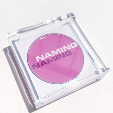 NAMING. プレイフル クリーム ブラッシュのクチコミ「韓国発♡NAMING.の透け感クリームチーク🦄
NAMING.﻿
Playful Crème .....」（3枚目）