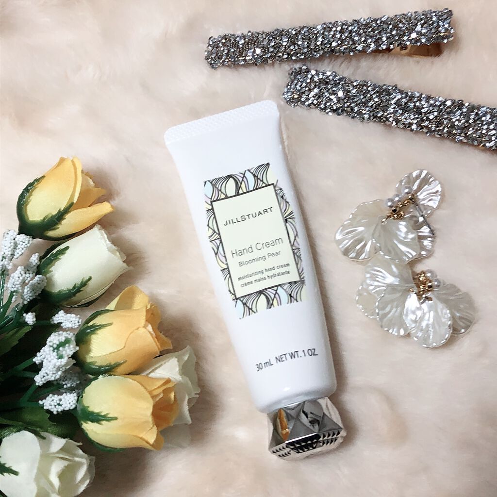 ハンドクリーム ブルーミングペアー/JILL STUART/ハンドクリームを使ったクチコミ（1枚目）