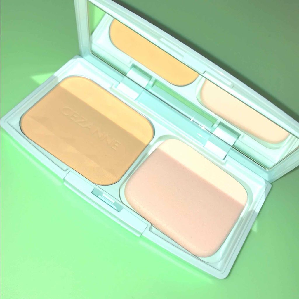 UVファンデーション EXプラス/CEZANNE/パウダーファンデーションを使ったクチコミ(1枚目)