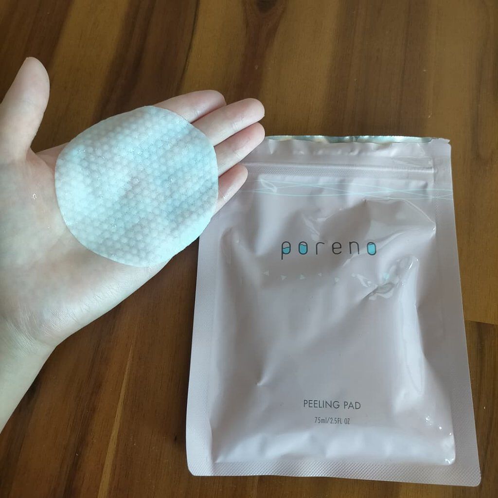 ピーリングパッド ポアノ/ウツクシア/トナーパッドを使ったクチコミ（1枚目）