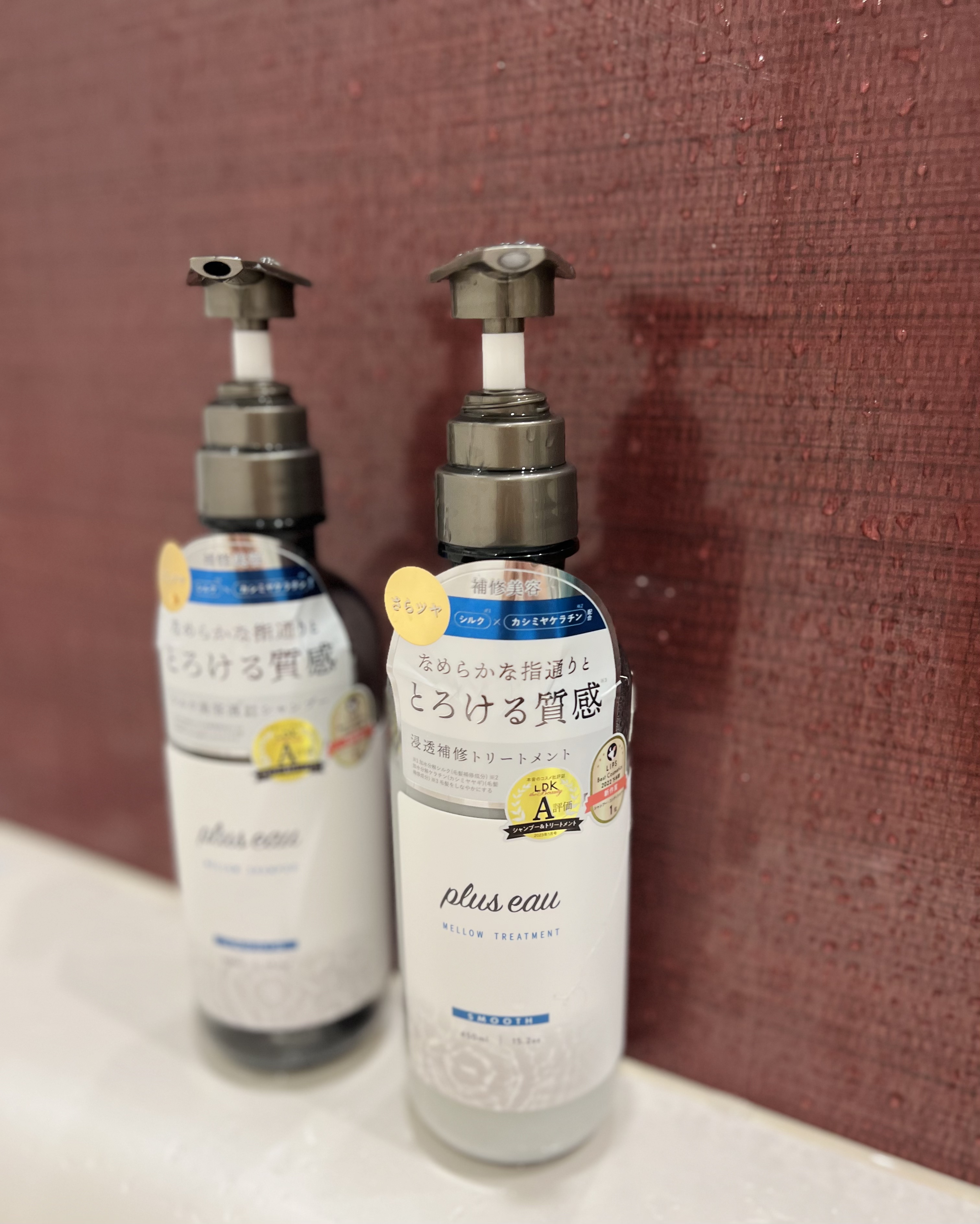 メロウシャンプー/メロウトリートメント/plus eau/市販シャンプーを使ったクチコミ（1枚目）