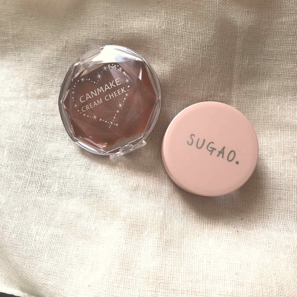 クリームチーク/キャンメイク/ジェル・クリームチークを使ったクチコミ（1枚目）
