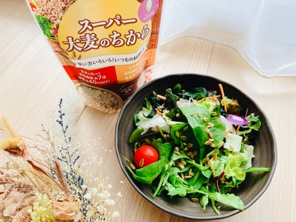 スーパー大麦のちから/ビオリエ/低糖質食品を使ったクチコミ(7枚目)