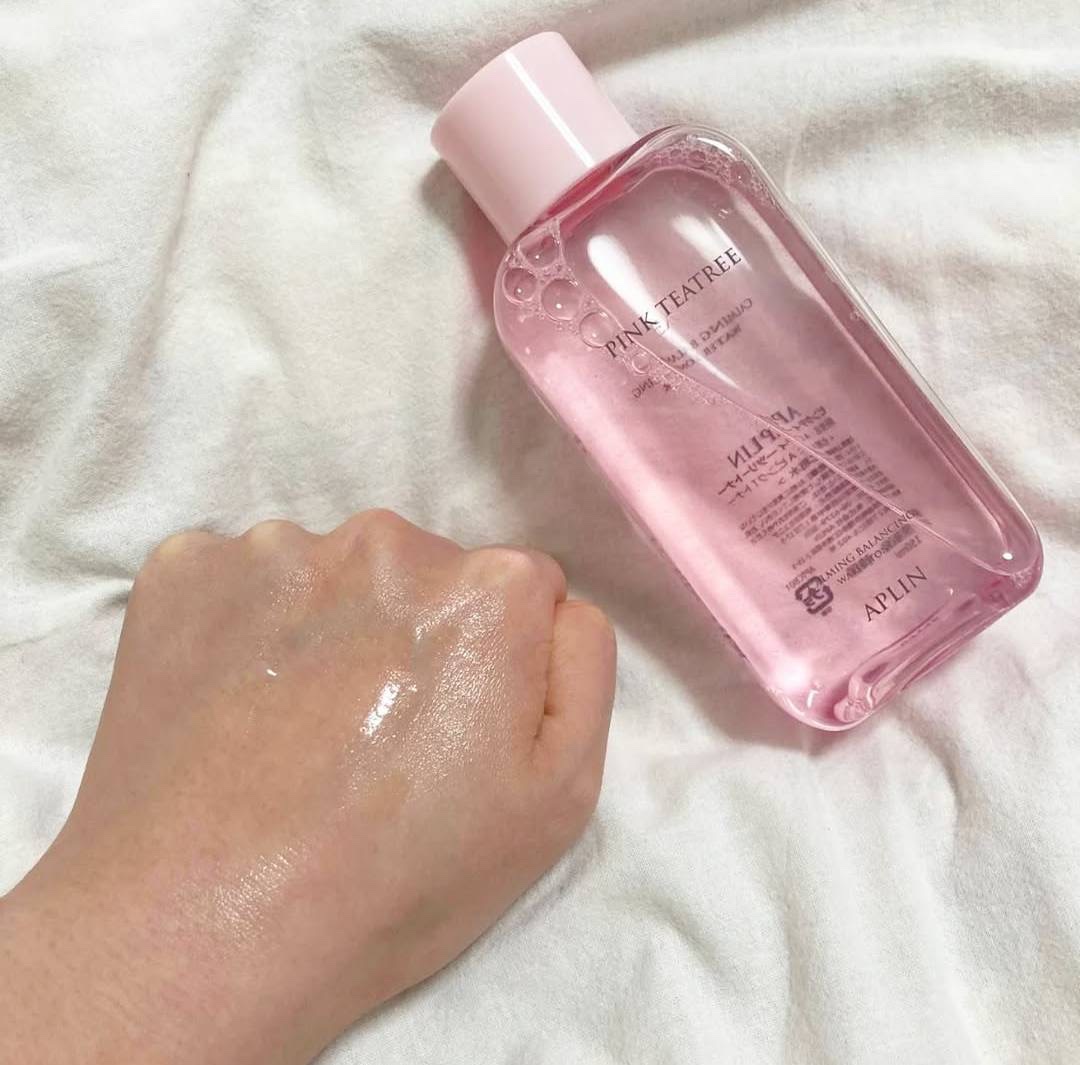 ピンクティーツリートナー/APLIN/化粧水を使ったクチコミ（3枚目）