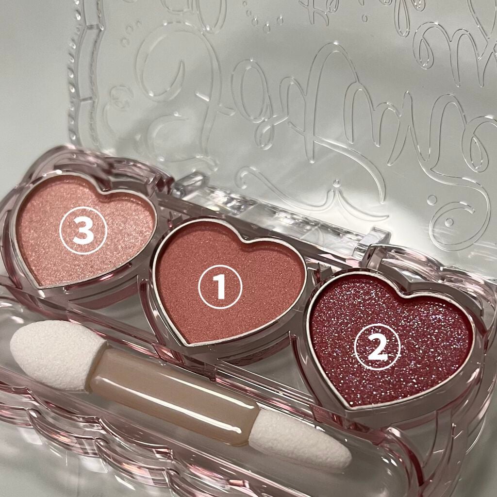 ドーリーフィール アイカラー/フォーチュン/アイシャドウパレットを使ったクチコミ(2枚目)