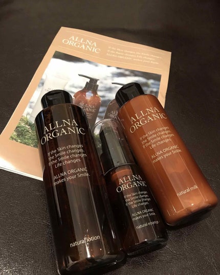化粧水&美容液&乳液 スキンケアセット/ALLNA ORGANIC/美容液を使ったクチコミ(1枚目)