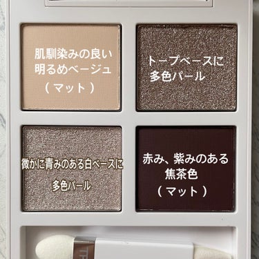 ソレイユ アイ カラー クォード 01 ルミエール ディヴェール（限定）/TOM FORD BEAUTY/アイシャドウパレットを使ったクチコミ（2枚目）